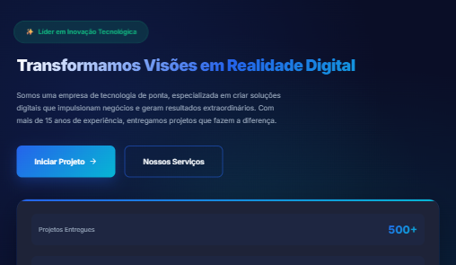 Site Institucional - Desenvolvimento Web Profissional pela Kodexis